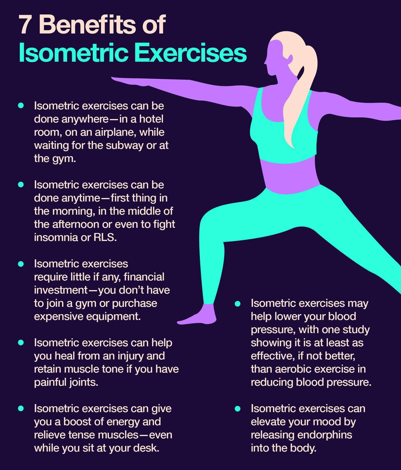 Benefits of isometric exercises