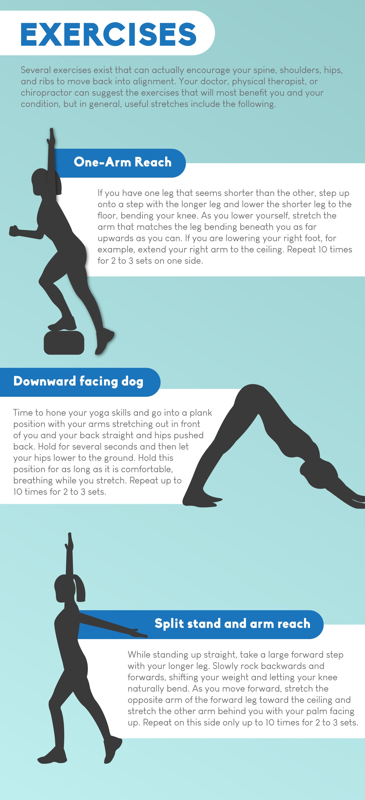Exercises for scoliosis