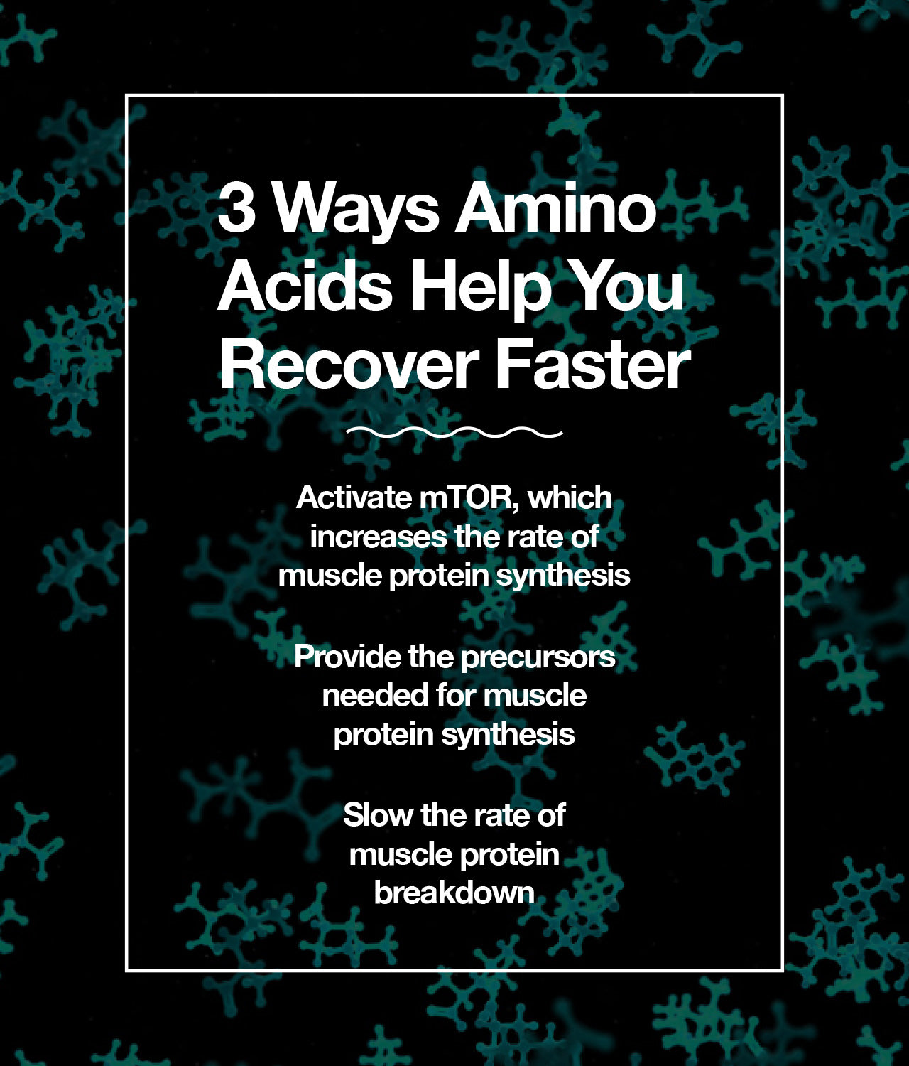 3 ways amino acids help you recover faster