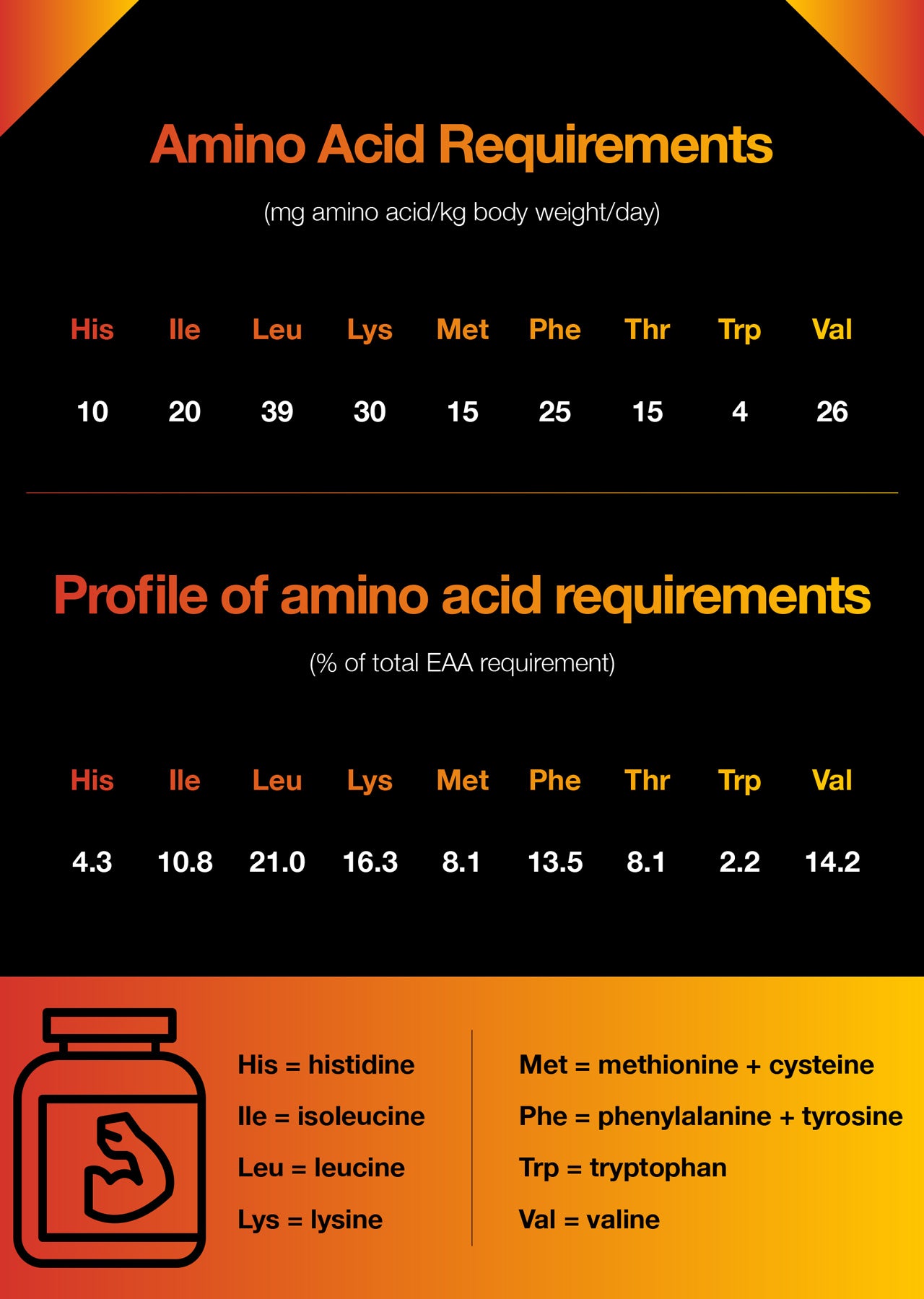 Best Amino Acids for muscle growth