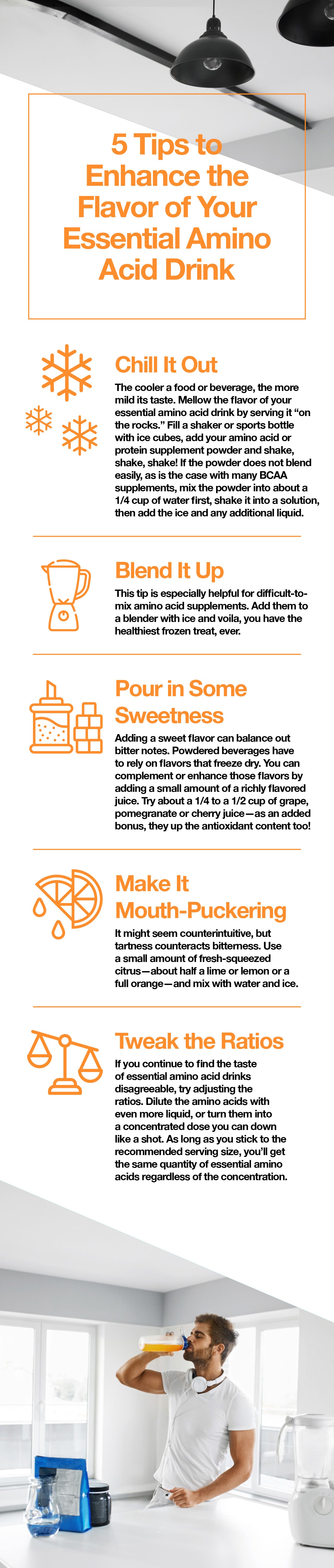 How to make your amino acid drink taste delicious