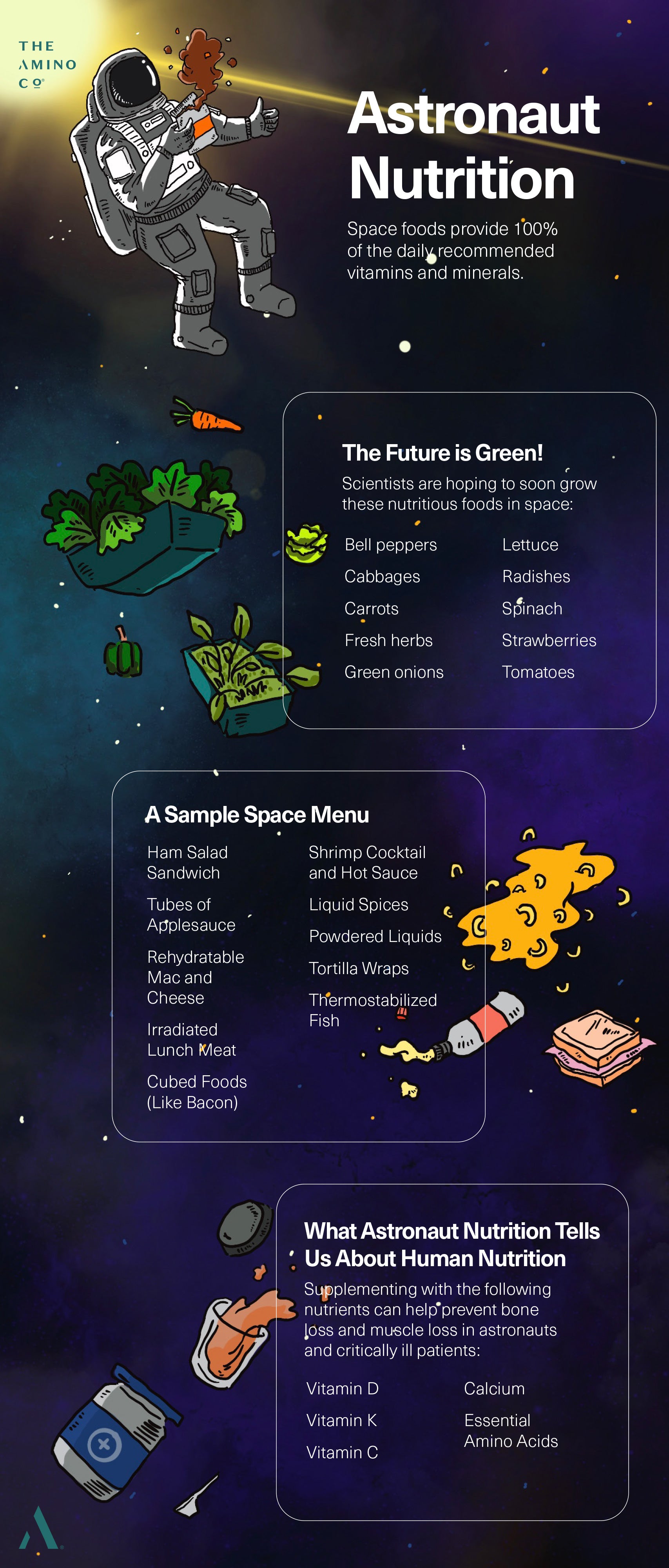 Astronaut nutrition facts