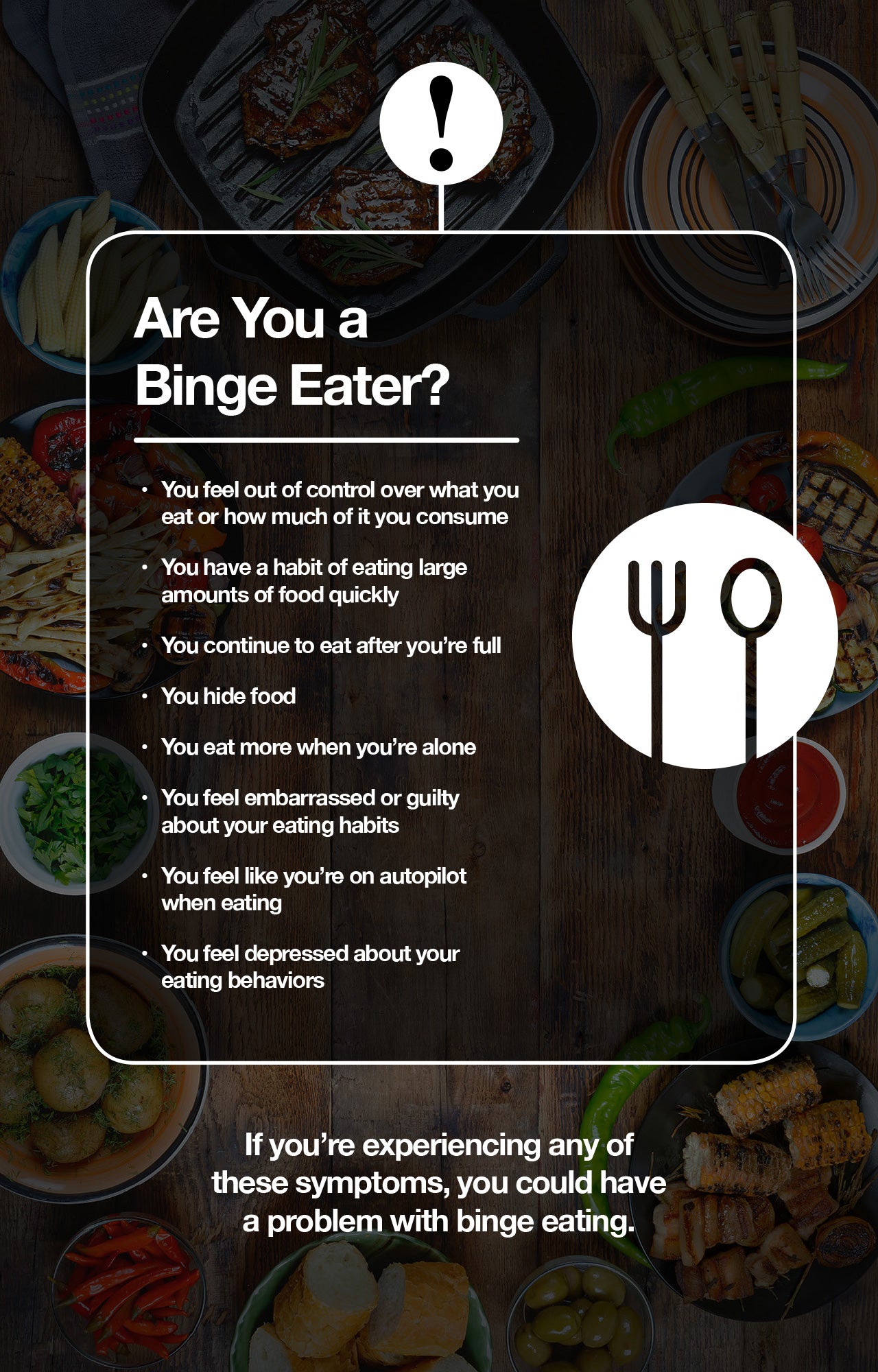 How to tell if you are a binge eater