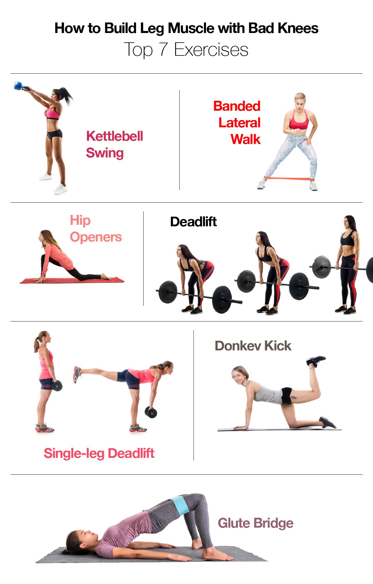 Top 7 Exercises to Build Leg Muscle with Bad Knees