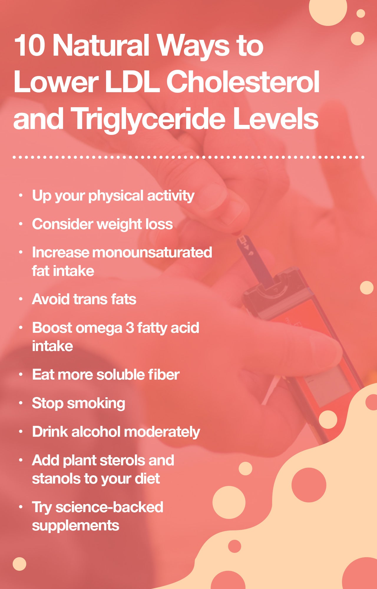 Natural ways to lower cholesterol