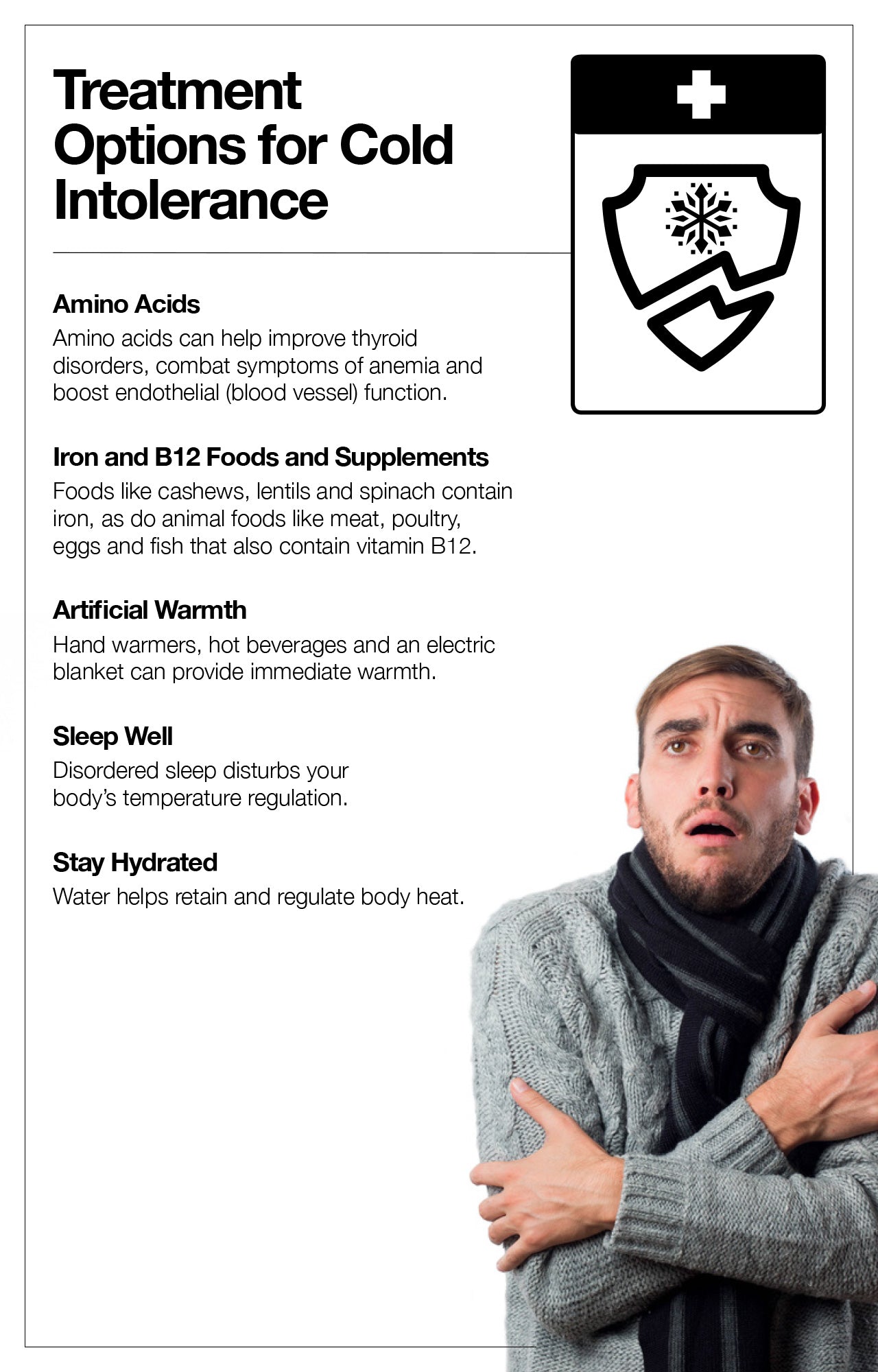 Treatment Options for Cold Intolerance