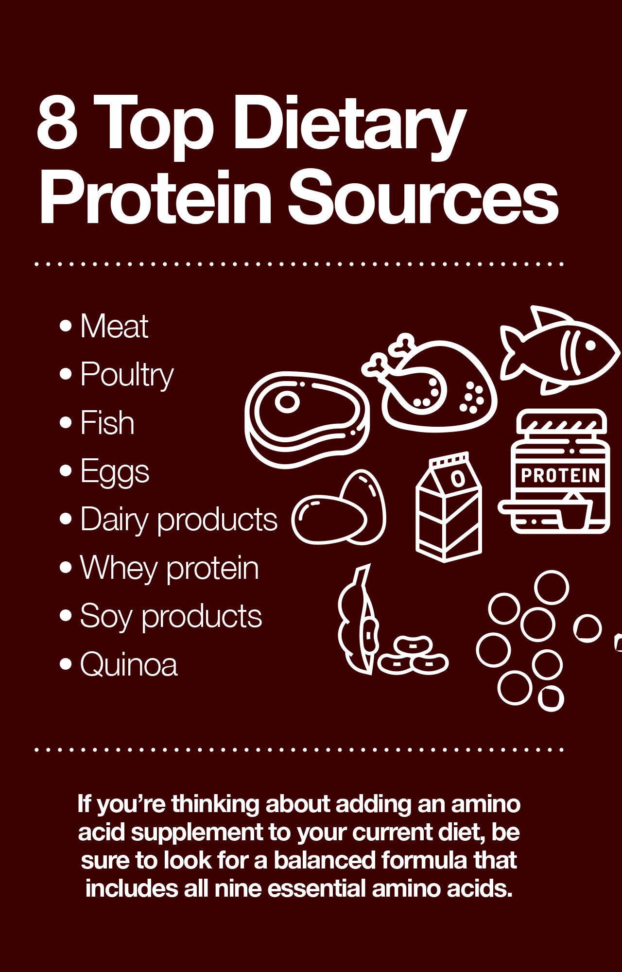 8 Top Dietary Protein Sources