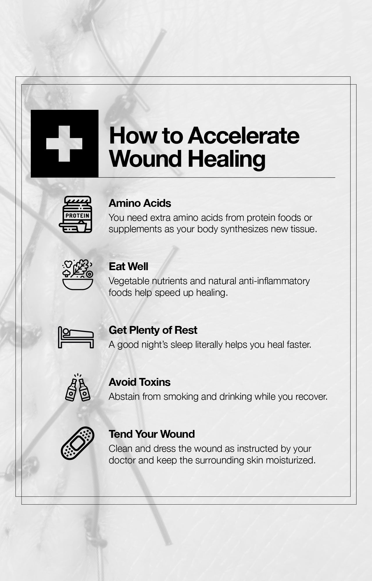 How to Accelerate Wound Healing