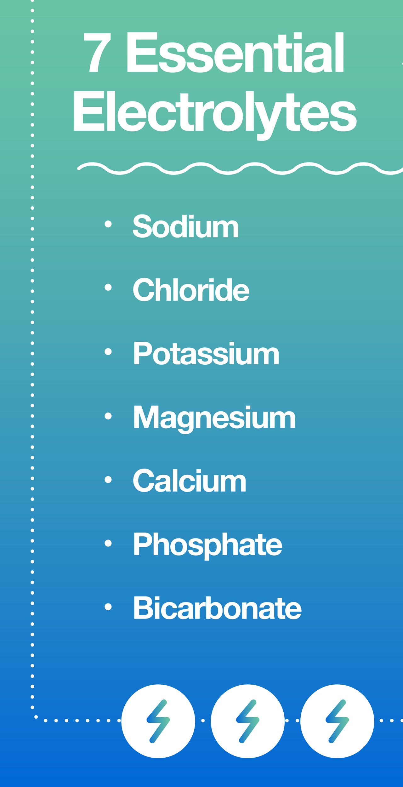 How to maintain an optimal electrolyte balance.