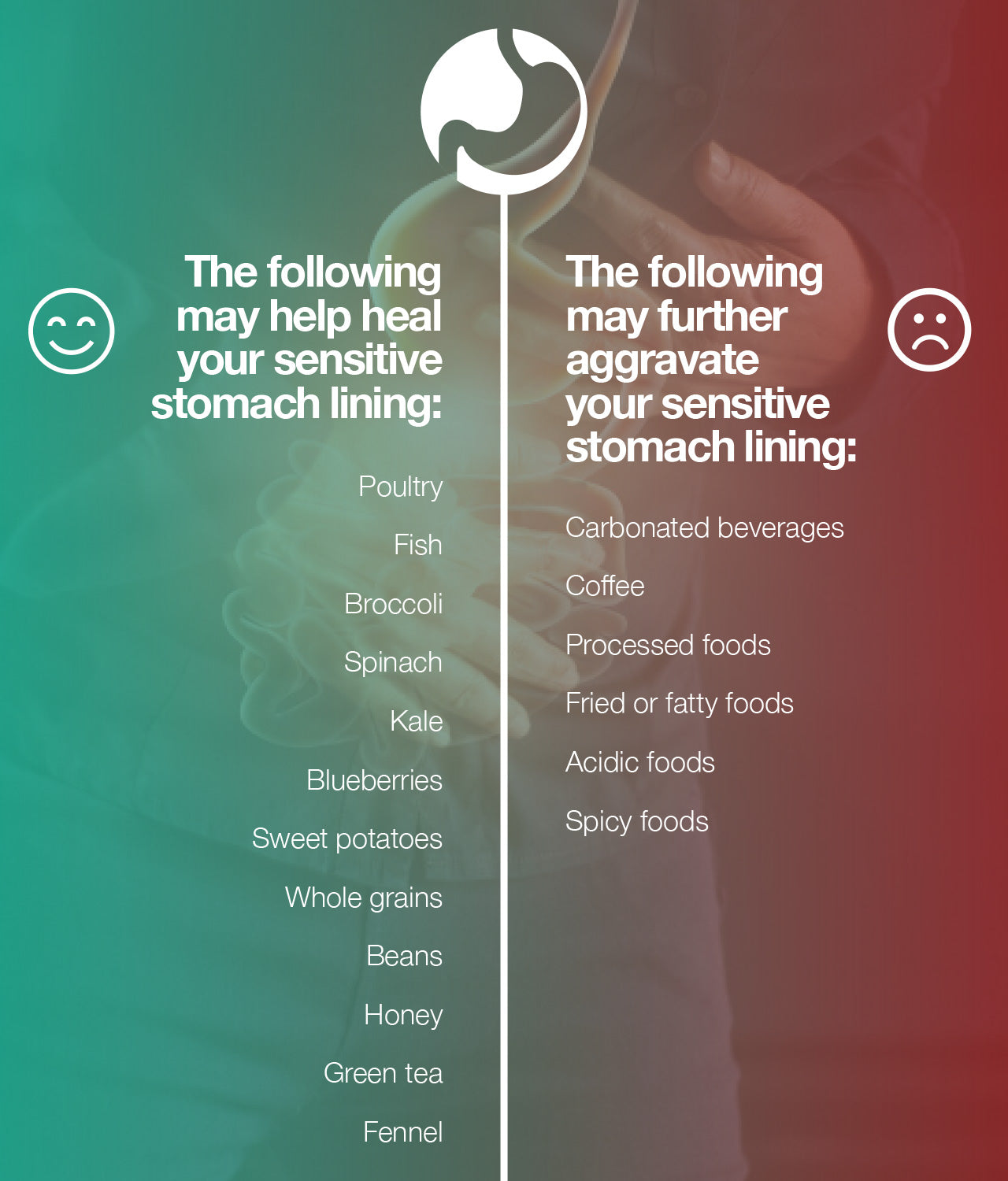 Tips to improve gastritis
