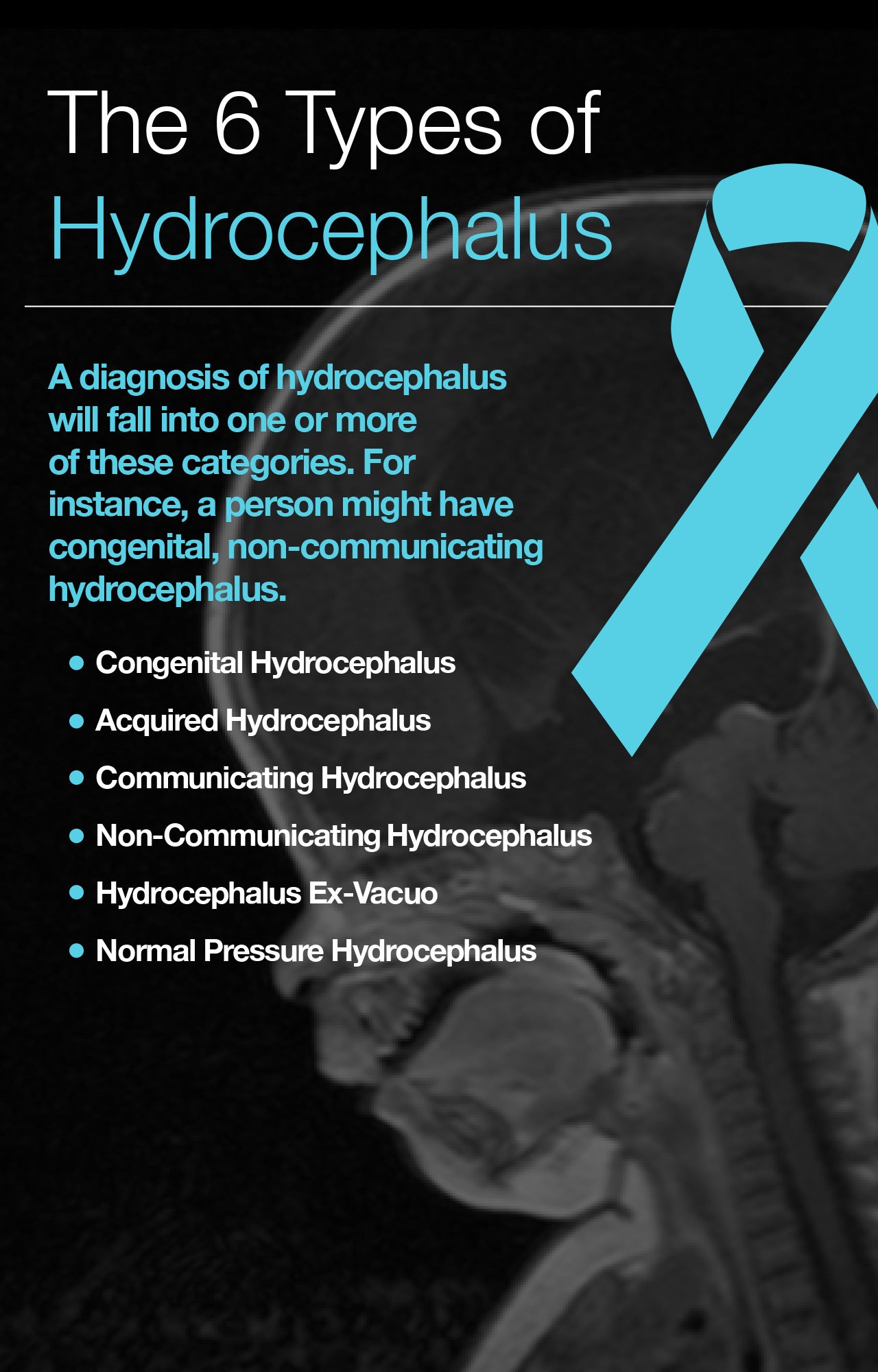 The 6 Types of Hydrocephalus
