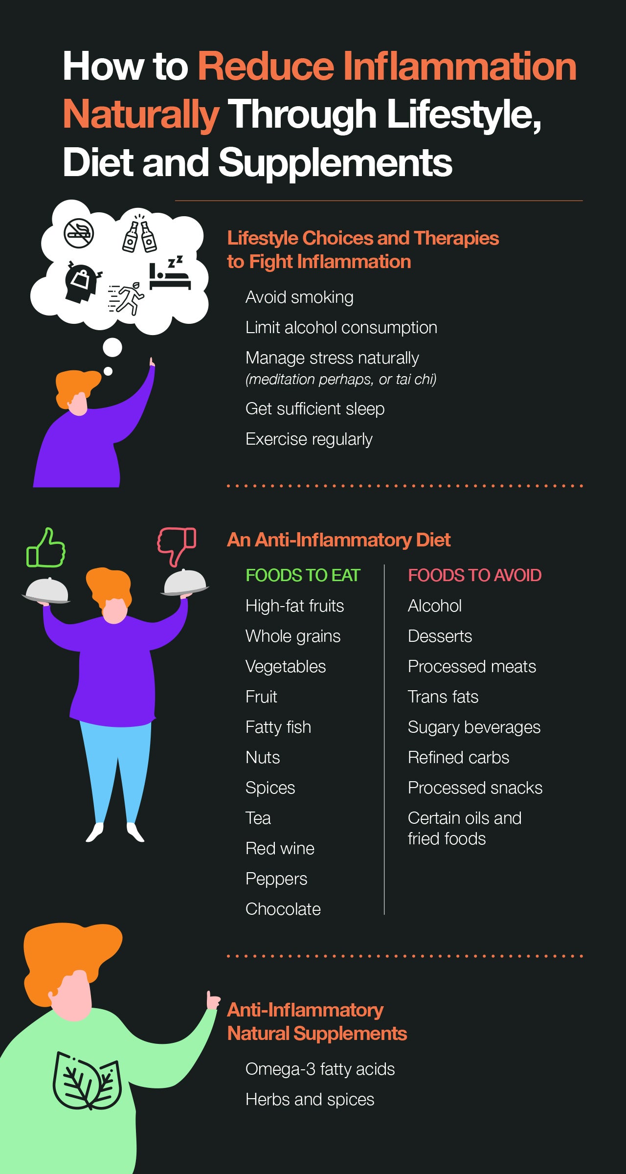 How to reduce inflammation naturally.