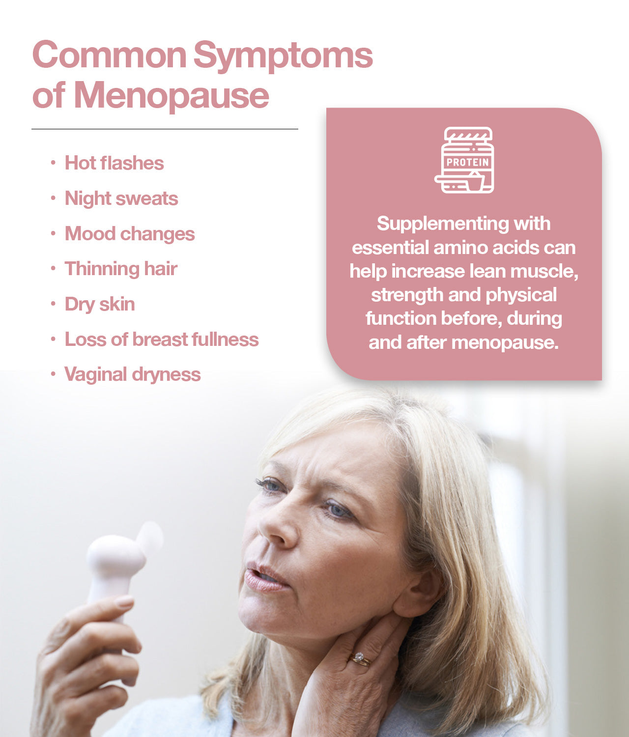 Common symptoms of menopause