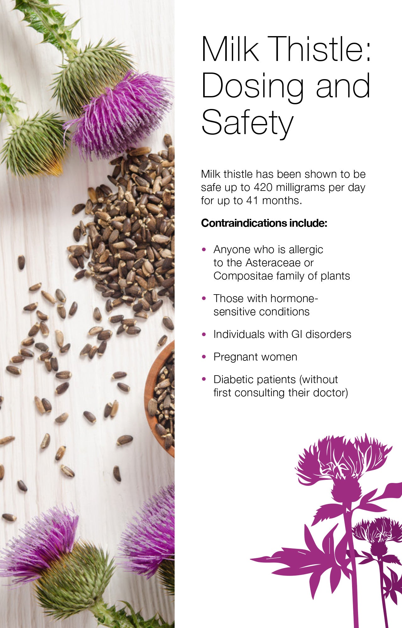 Milk Thistle: Dosing and Safety