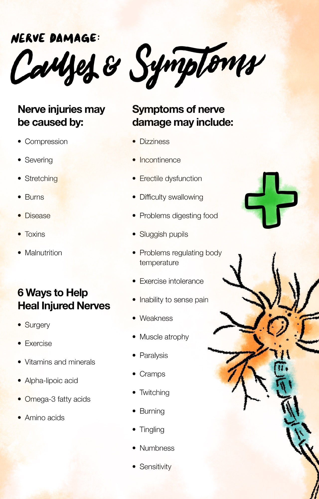 Nerve Damage: Causes and Symptoms