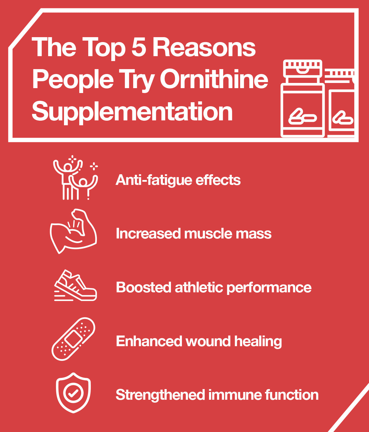 5 Top Uses for Ornithine Supplements