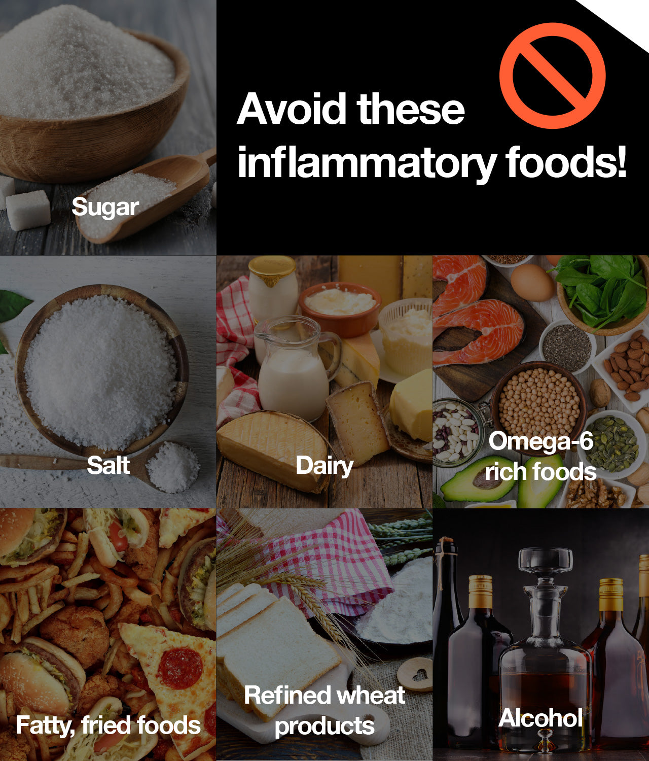 Worst foods for osteoarthritis