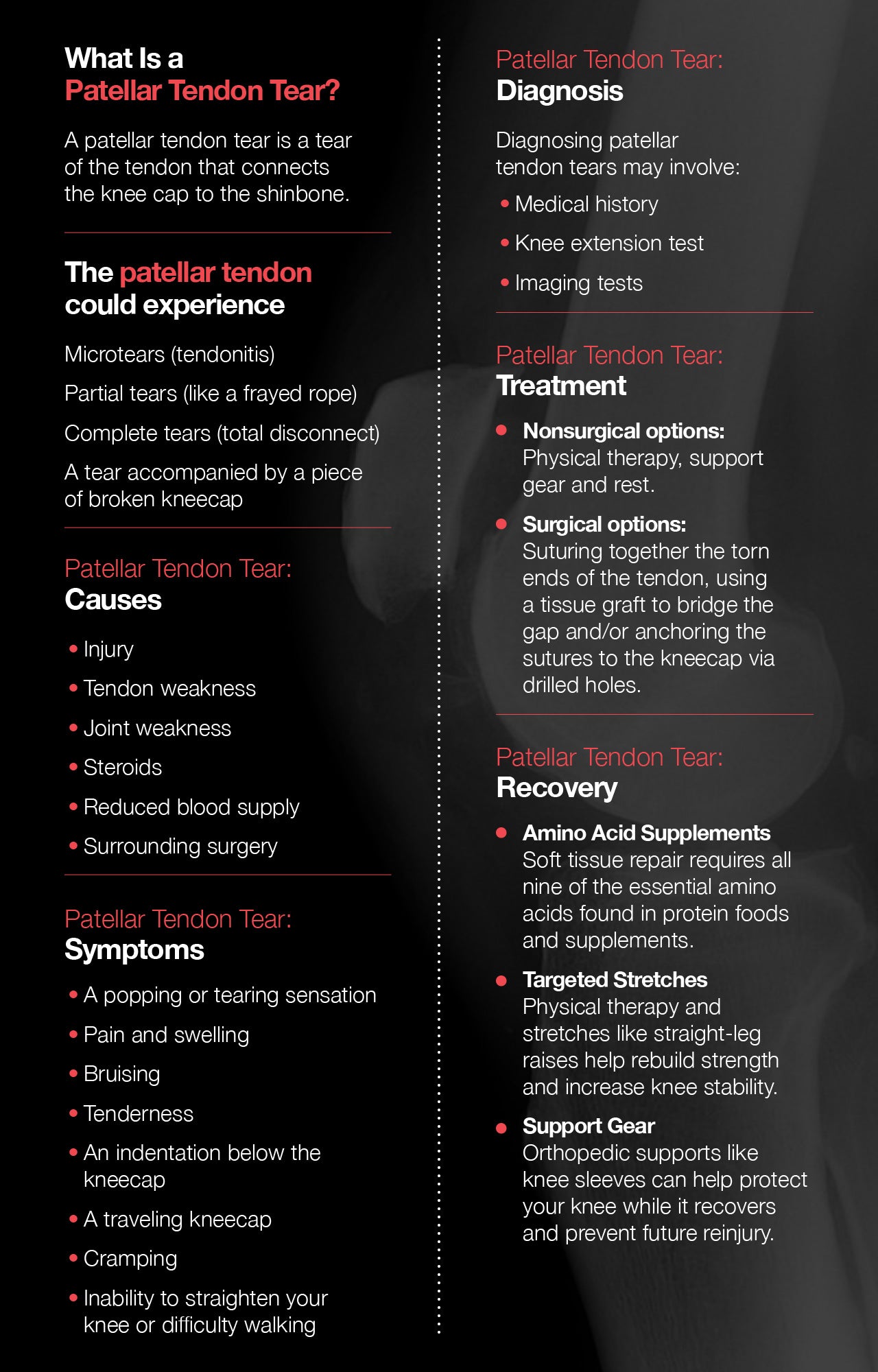 What Is a Patellar Tendon Tear?