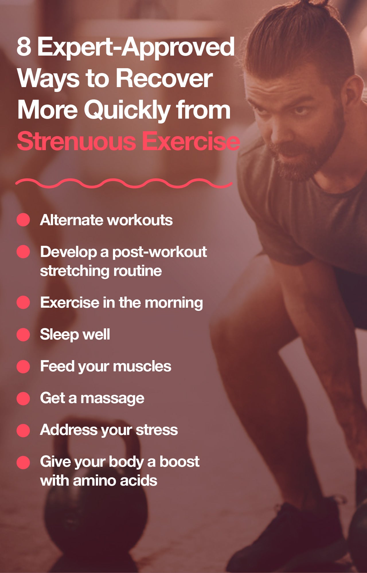 How to recover faster from workouts