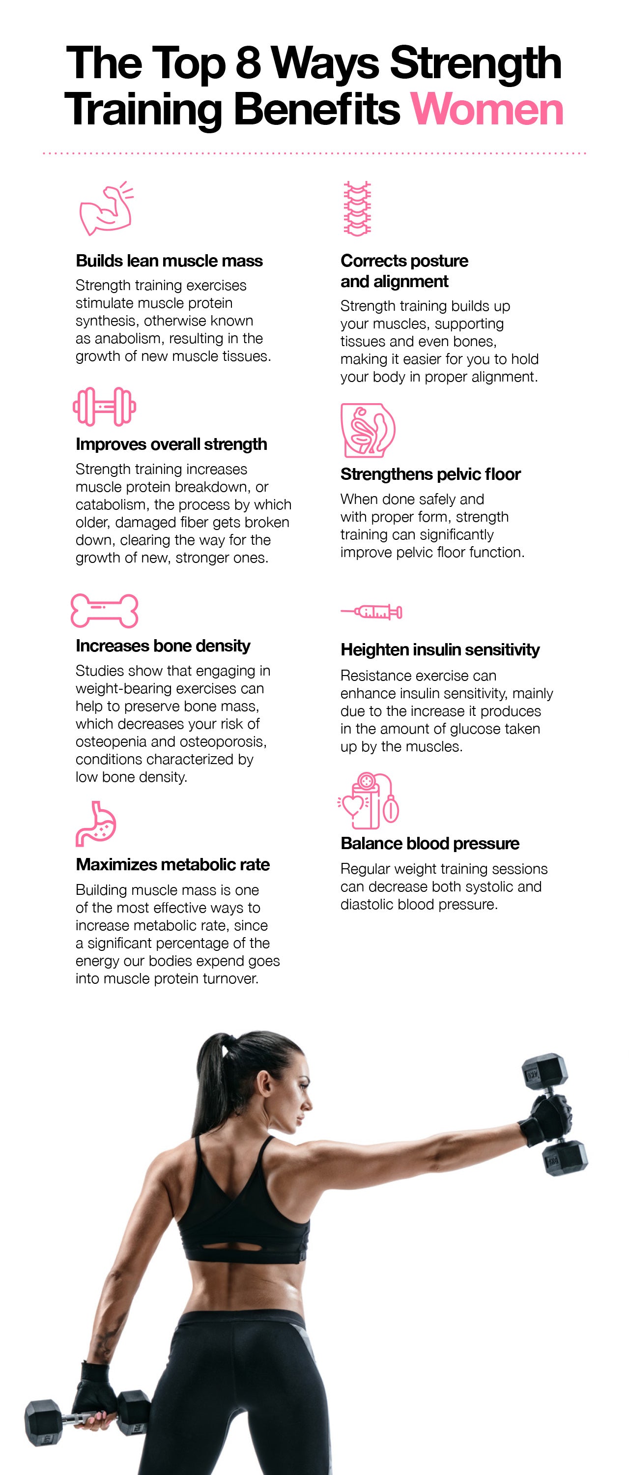 Top 8 Ways Strength Training Benefits Women
