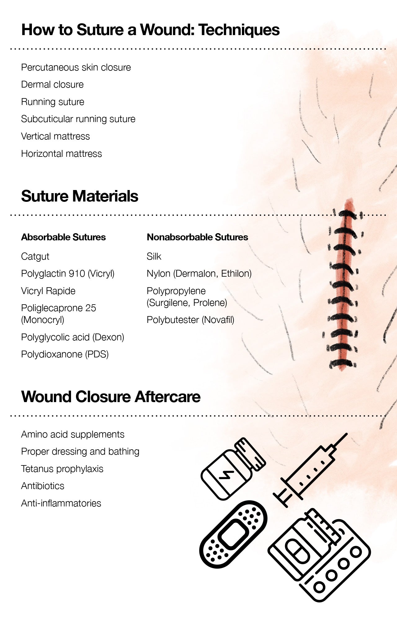 How to Suture a Wound: Techniques