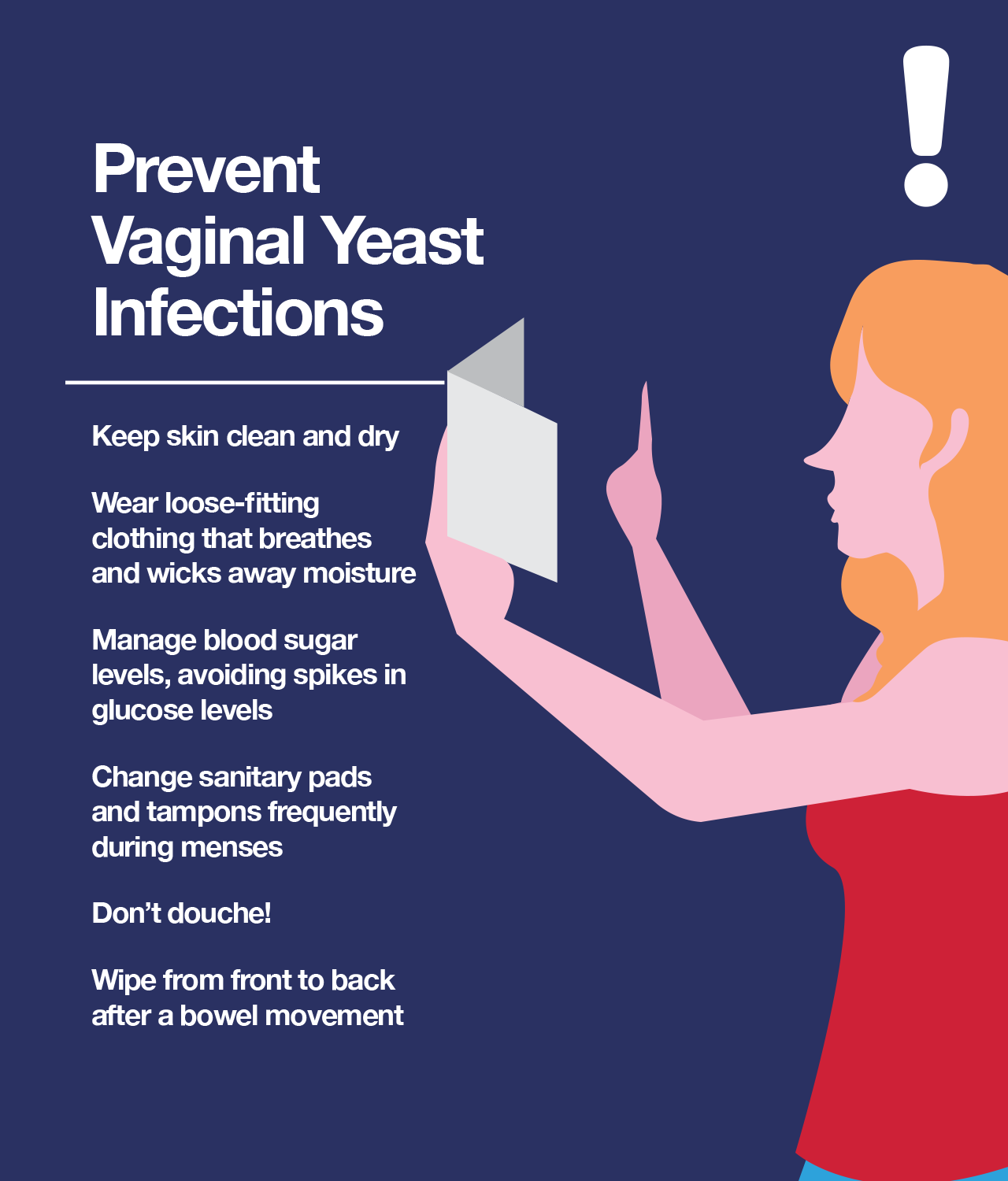 Here's How To How to Prevent Vaginal Yeast Infections