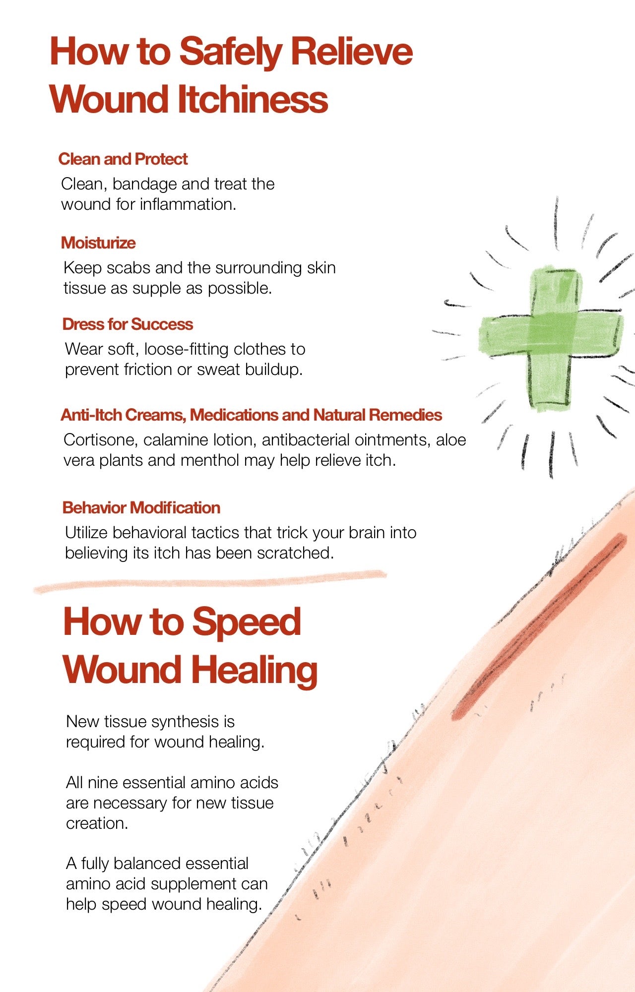 How to Safely Relieve Wound Itchiness