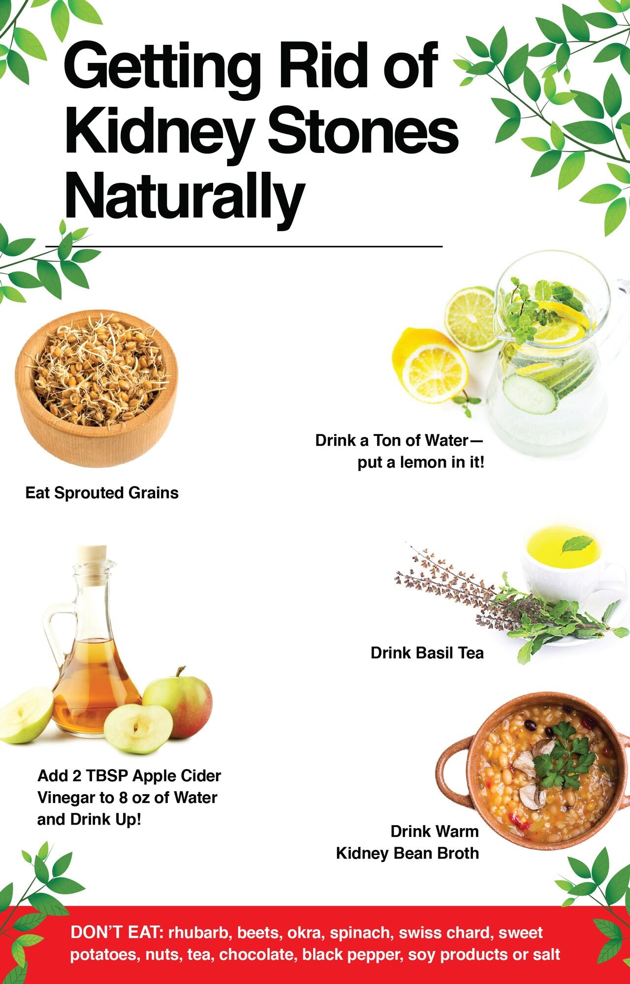 Getting rid of kidney stones naturally